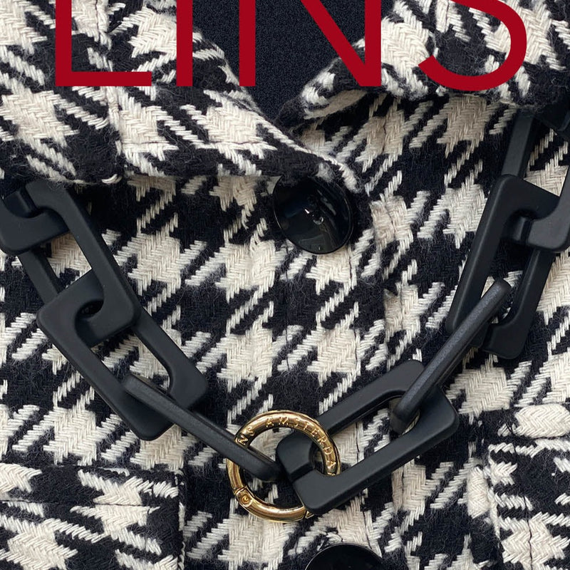 Luxury Lins clip ring to re-design your chain or scarf