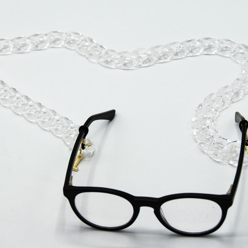 *NEW* Sophie transparent glasses chain